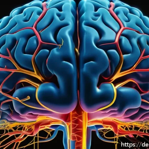 Home 30 용서 심리학에서의 신경생리학적 연구 - A highly detailed, scientific illustration of the human brain highlighting the prefrontal cortex and...